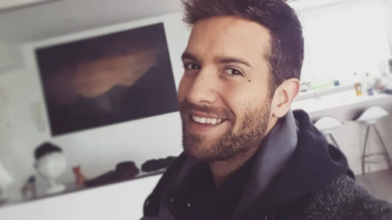 Pablo Albor&aacute;n, cantante espa&ntilde;ol. Instagram