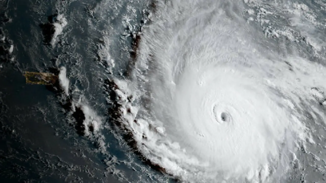 Hurac&aacute;n Irma. Nasa,