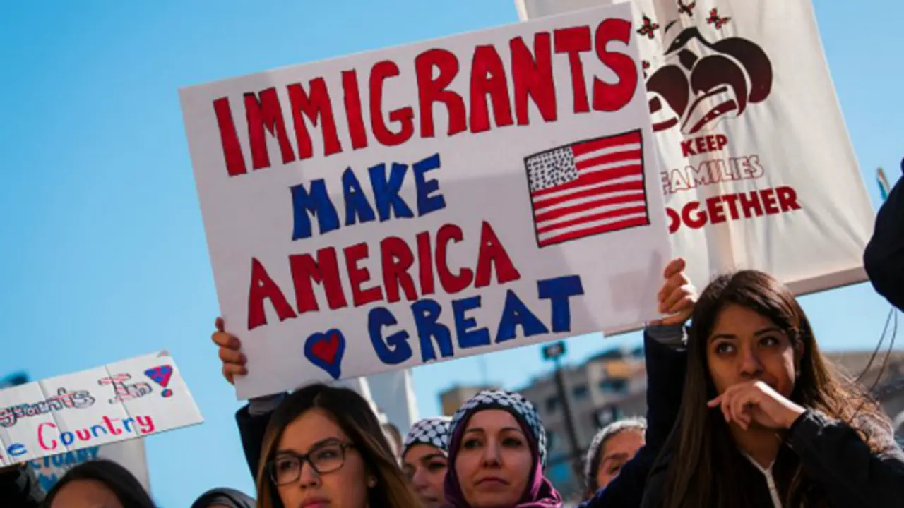 Protesta en apoyo a los dreamers. Twitter