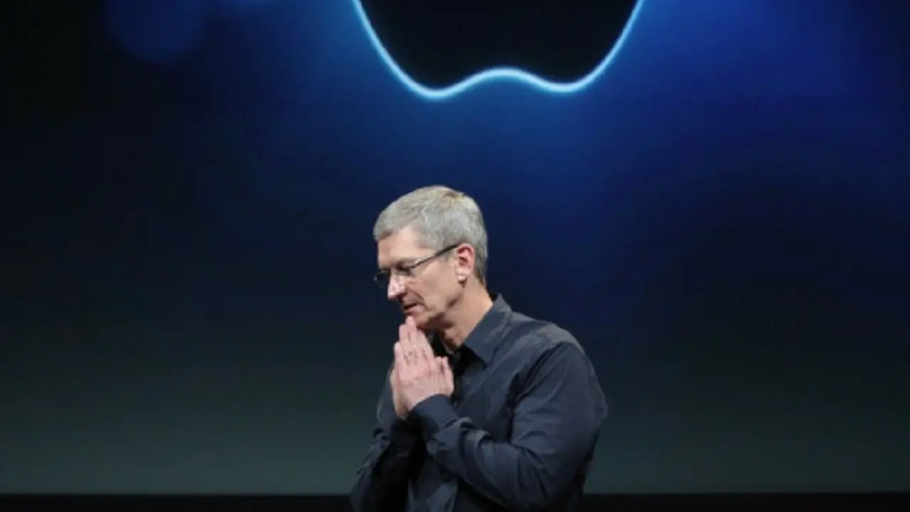 Tim Cook, CEO de Apple. / RRSS