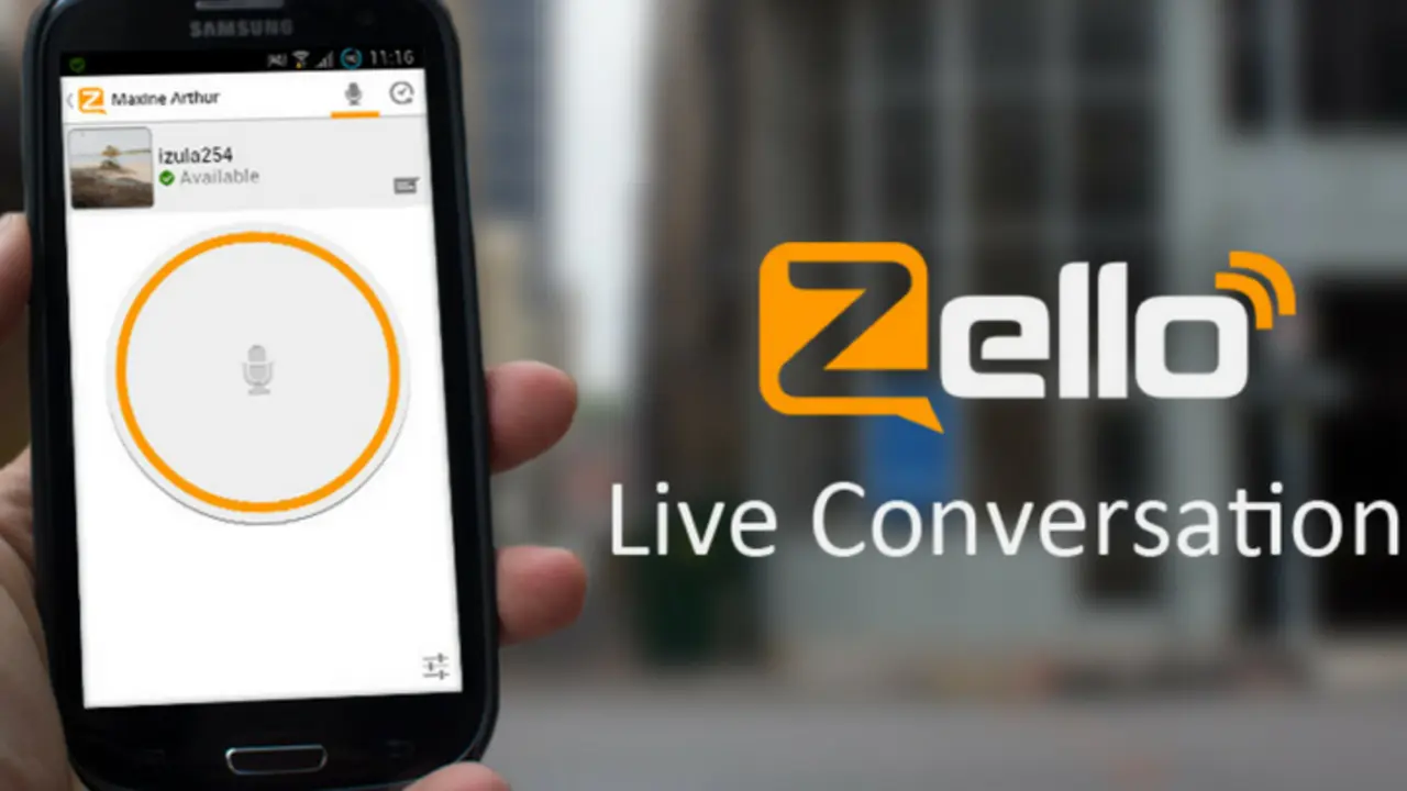 Zello, app. Amazon.