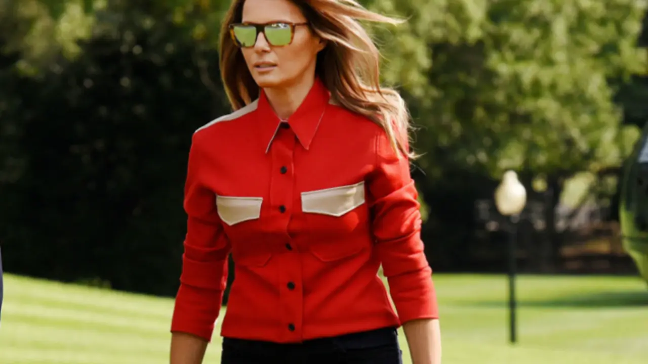 Melania Trump, primera dama de Estados Unidos. RR SS