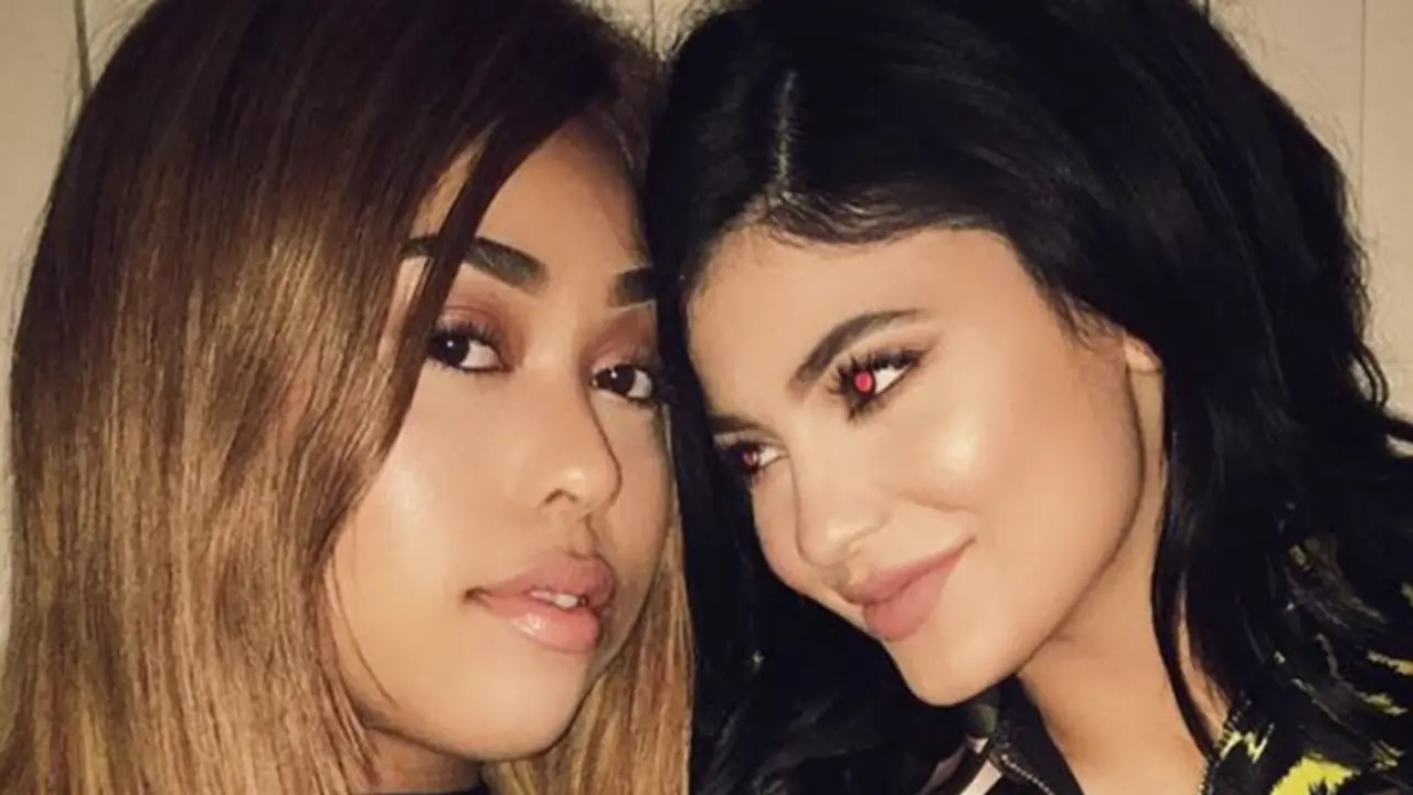 Jordyn Woods, modelo y Kylie Jenner, empresaria. RRSS.