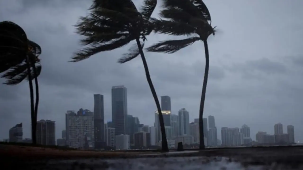 El Irma a su paso por Florida, en EE UU.