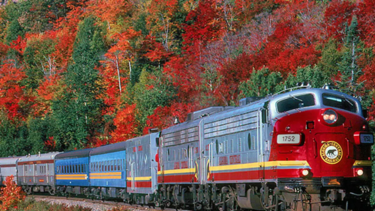 Agawa Canyon en Canad&aacute;. Wikipedia y Pixabay.