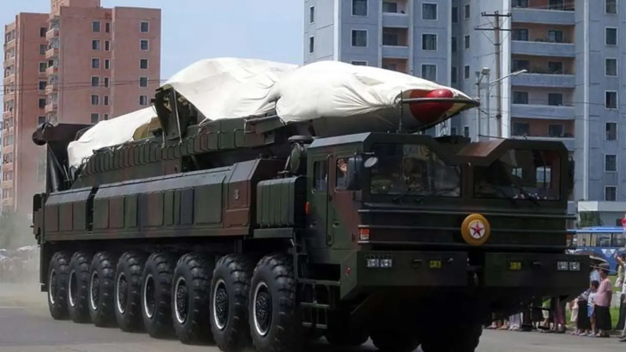 Misil bal&iacute;stico de Corea del Norte. / Stefan Krasowski