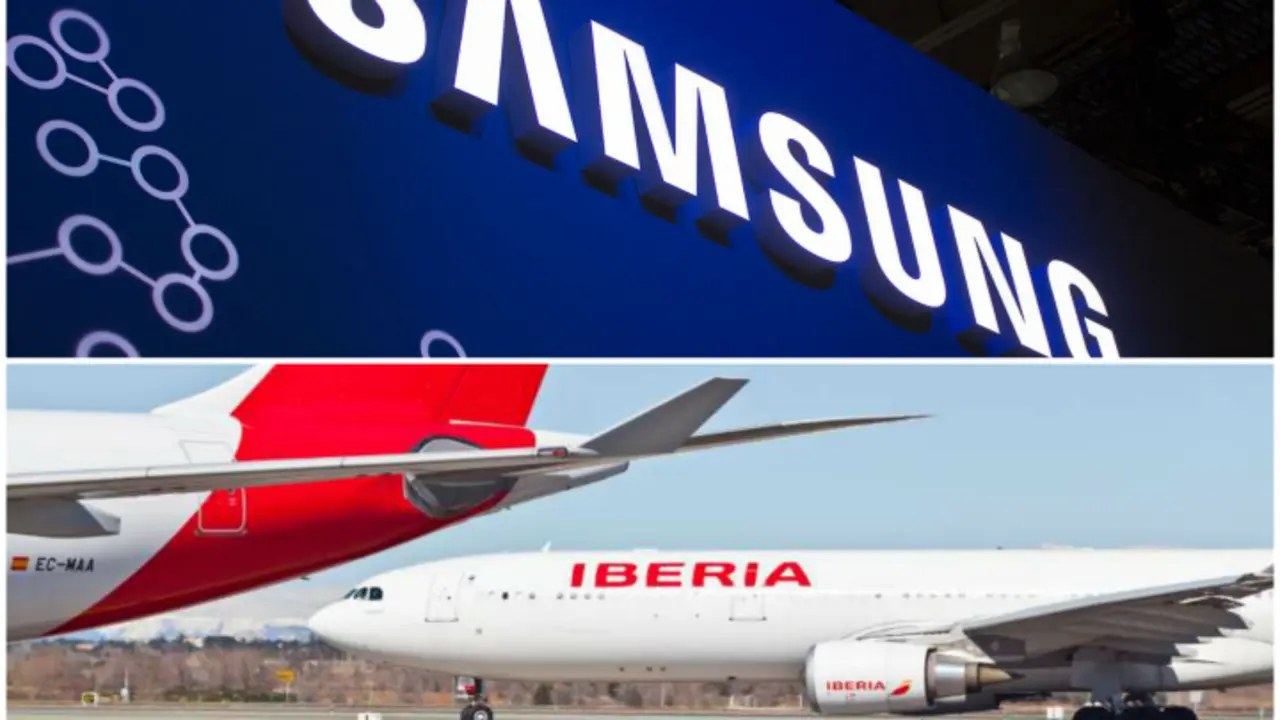 Samsung e Iberia. RR SS