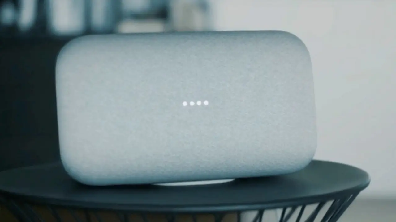 Google Home Max, altavoz inteligente.  Twitter