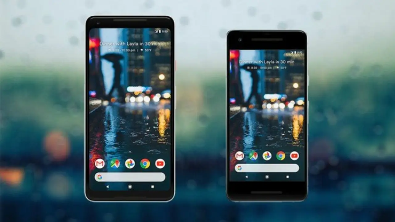 Google Pixel 2 XL y Google Pixel 2.  Phone Arena