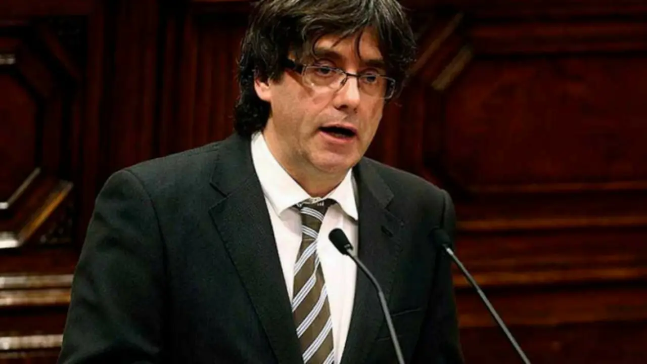 Carles Puigdemont, presidente de la Generalitat. RR SS.