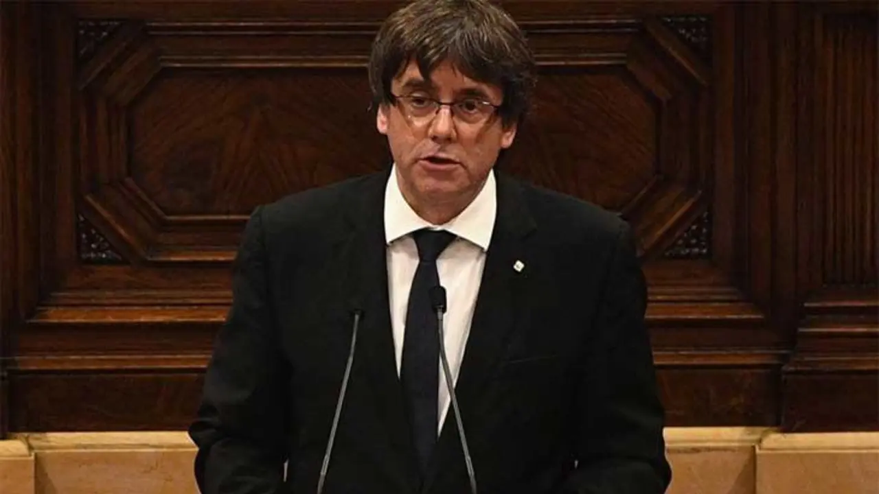 Carles Puigdemont, presidente depuesto de la Generalitat./ RR SS