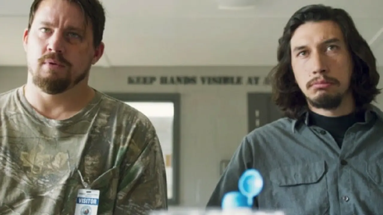 Channing Tatum, actor, y Adam Driver, actor en La suerte de los Logan. Fotogramas.