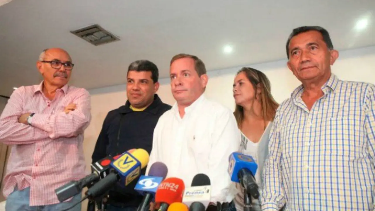 Representantes de la oposici&oacute;n venezolana. Diario El Carabobe&ntilde;o