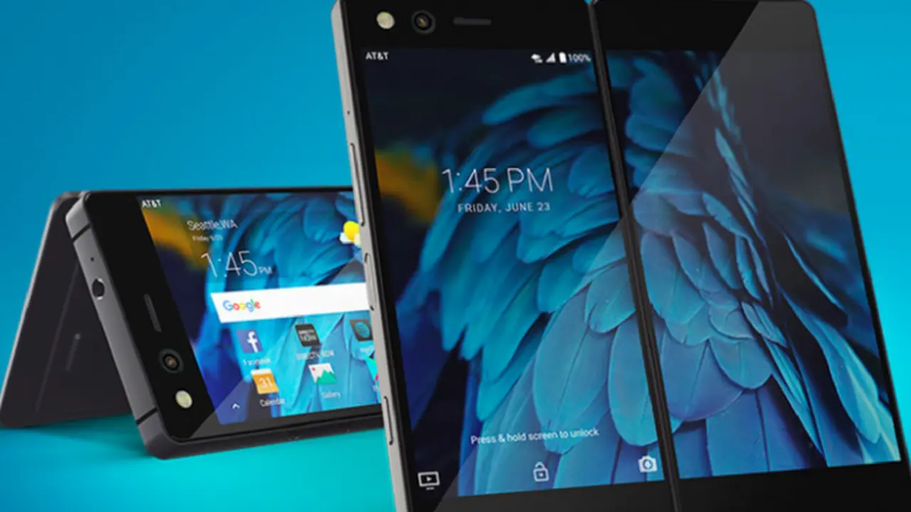 ZTE Axon M. ZTE.