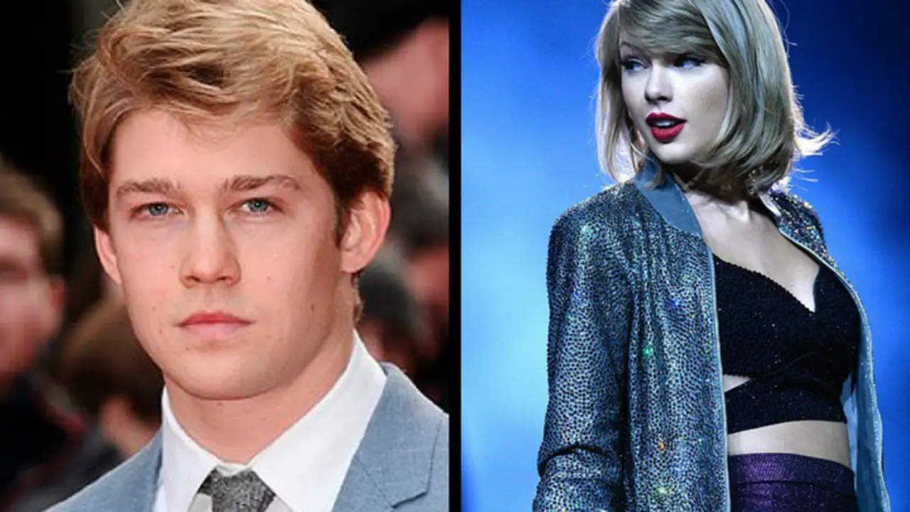 Joe Alwyn, actor, y Taylor Swift, cantante. Pinterest y Tumblr.