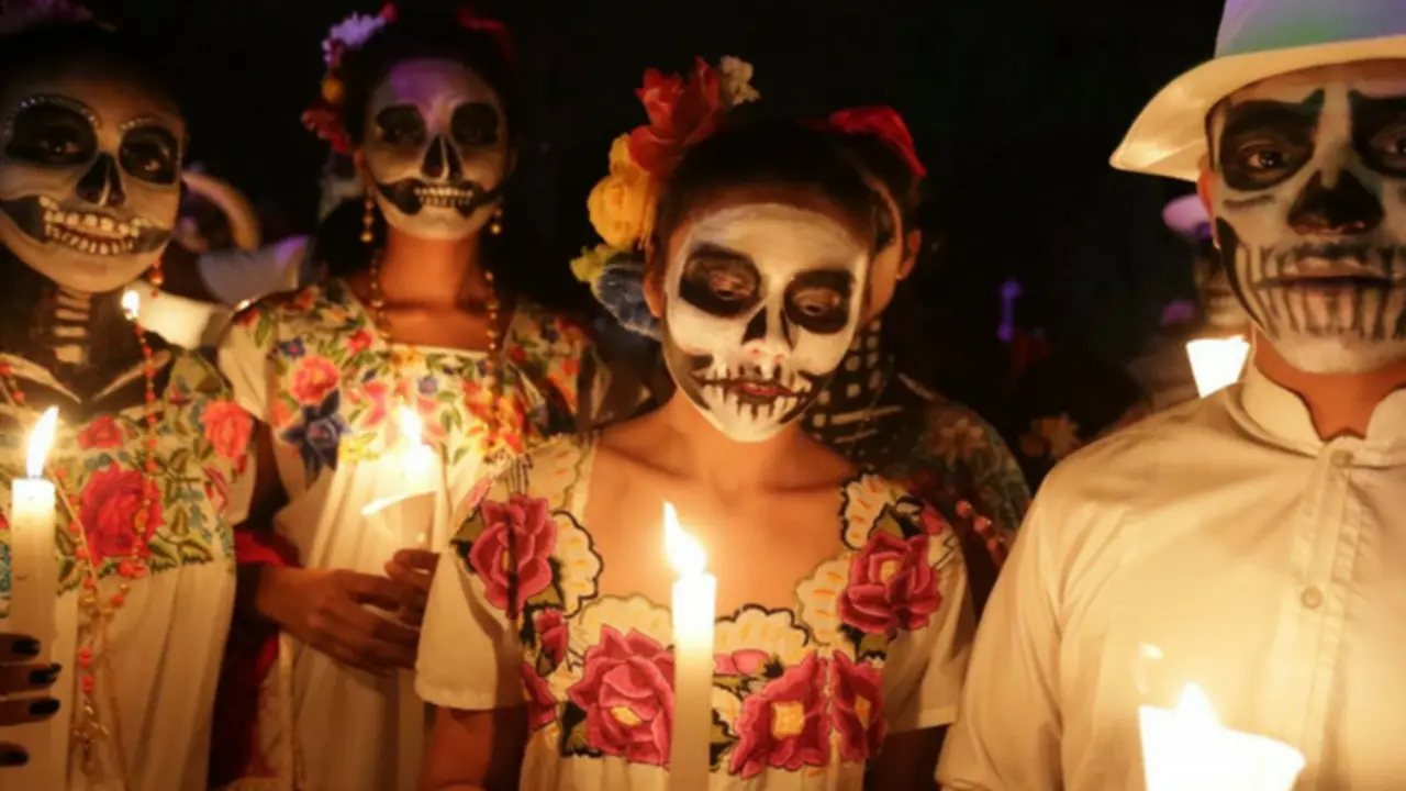 D&iacute;a de los Muertos en M&eacute;xico. Pinterest.