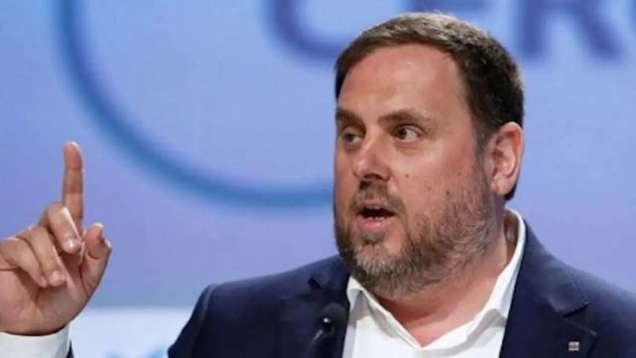 Oriol Junqueras, exvicepresidente de la Generalitat, en una imagen de archivo. / Twitter