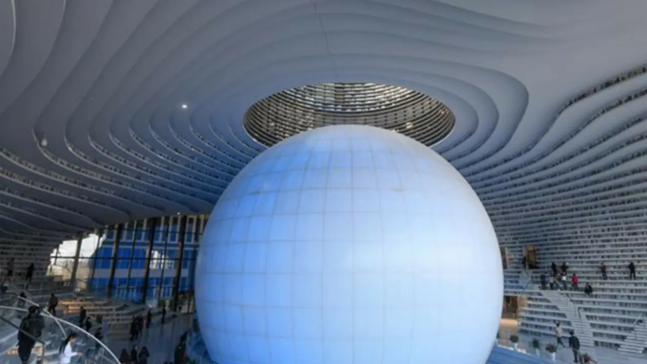 Biblioteca Tianjin Binhai de China. RR SS (7)