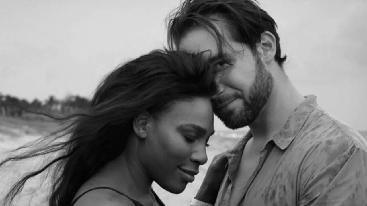 Serena Williams, tenista y su esposo, Alexis Ohanian, cofundador de Reddit. Instagram.