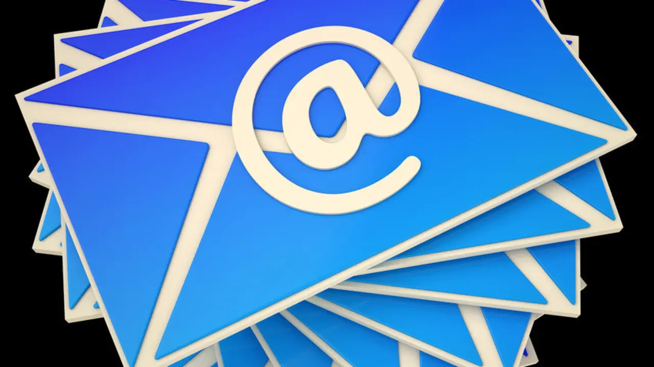 Envelope Showing E-mail Online To Communicate Information