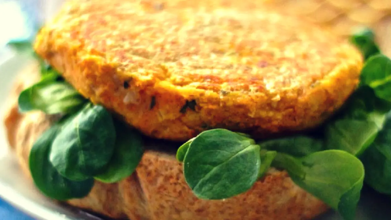 Hamburguesa de calabaza y avena. / RR SS.