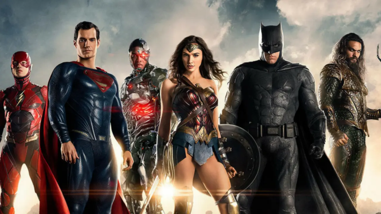 La liga de la Justicia. DC y Warner.