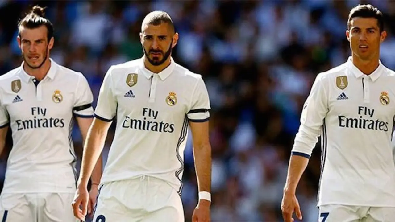 Gareth Bale, Karim Benzema y CR7. / Twitter-Sport
