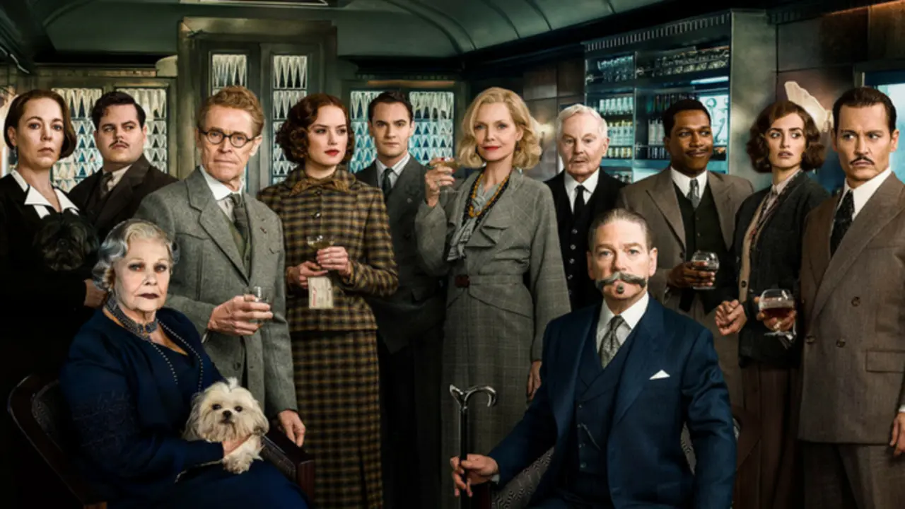 Reparto de Asesinato en el Orient Express.