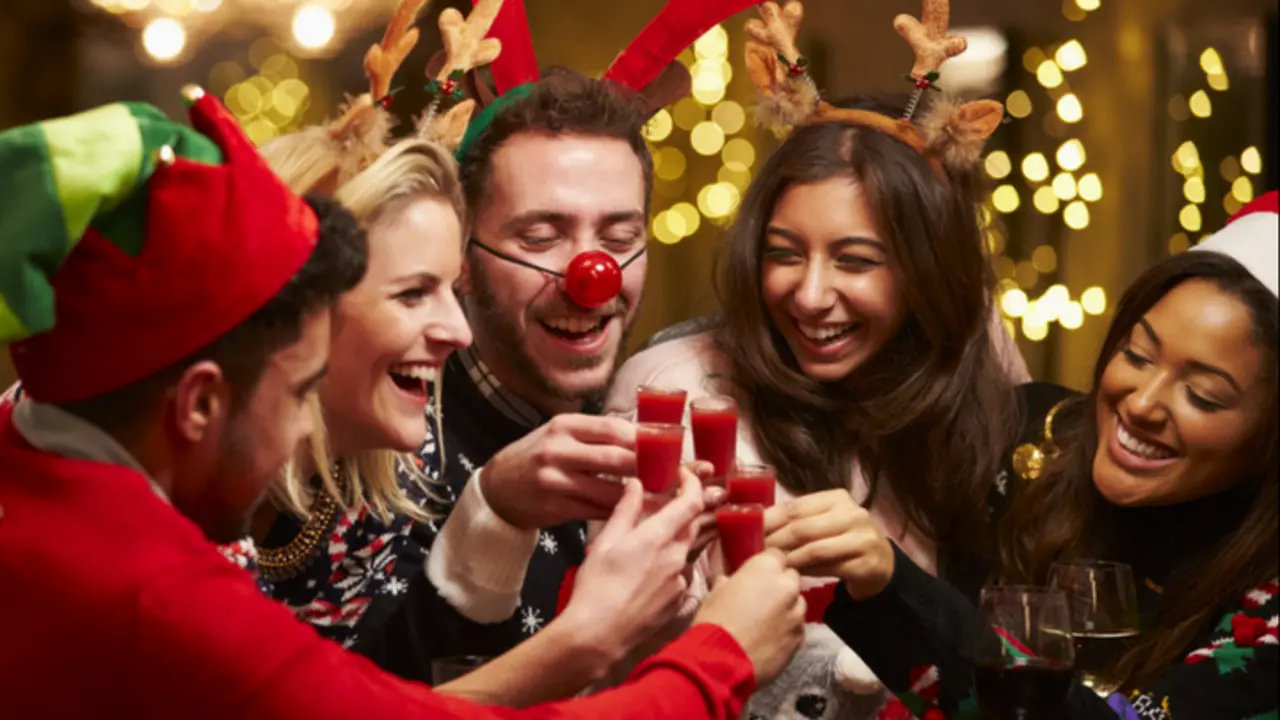 Fiesta de navidad. / RR SS.