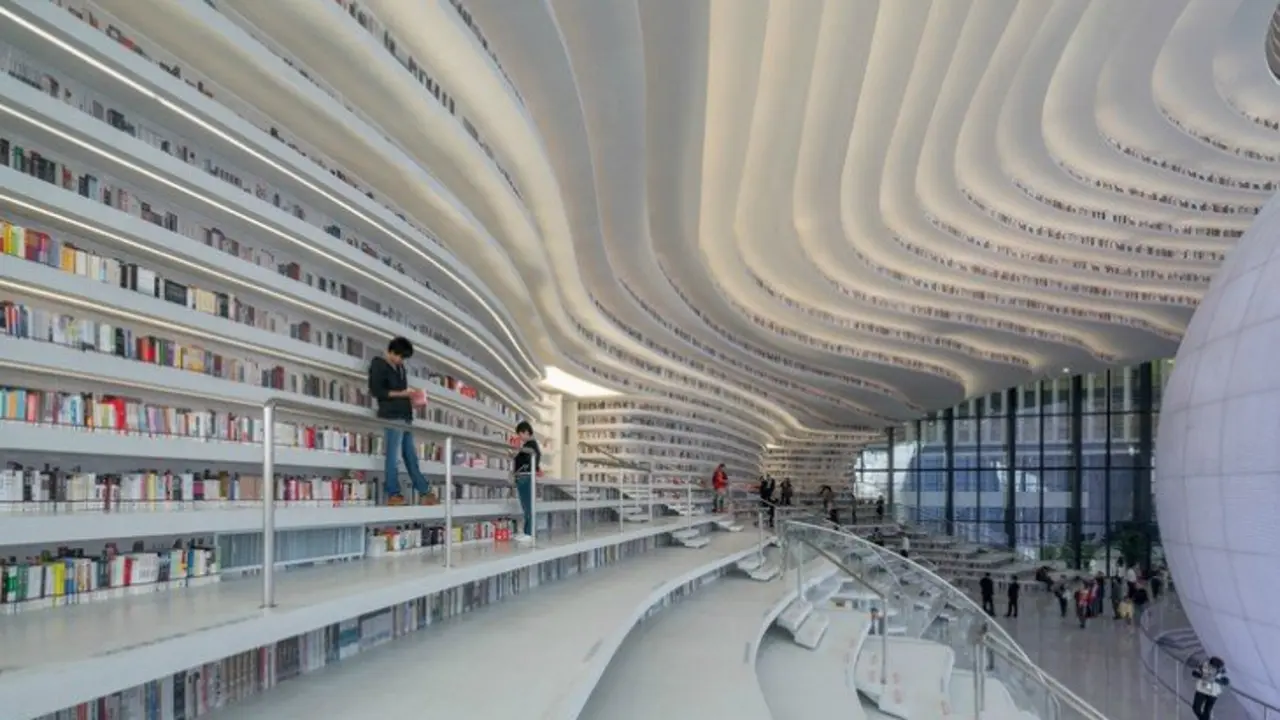 Biblioteca Tianjin Binhai, China. MVRDV (9)