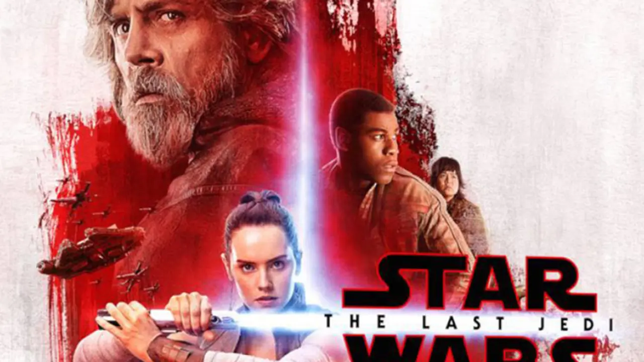 Poster de la pel&iacute;cula Star Wars The Last Jedi.
