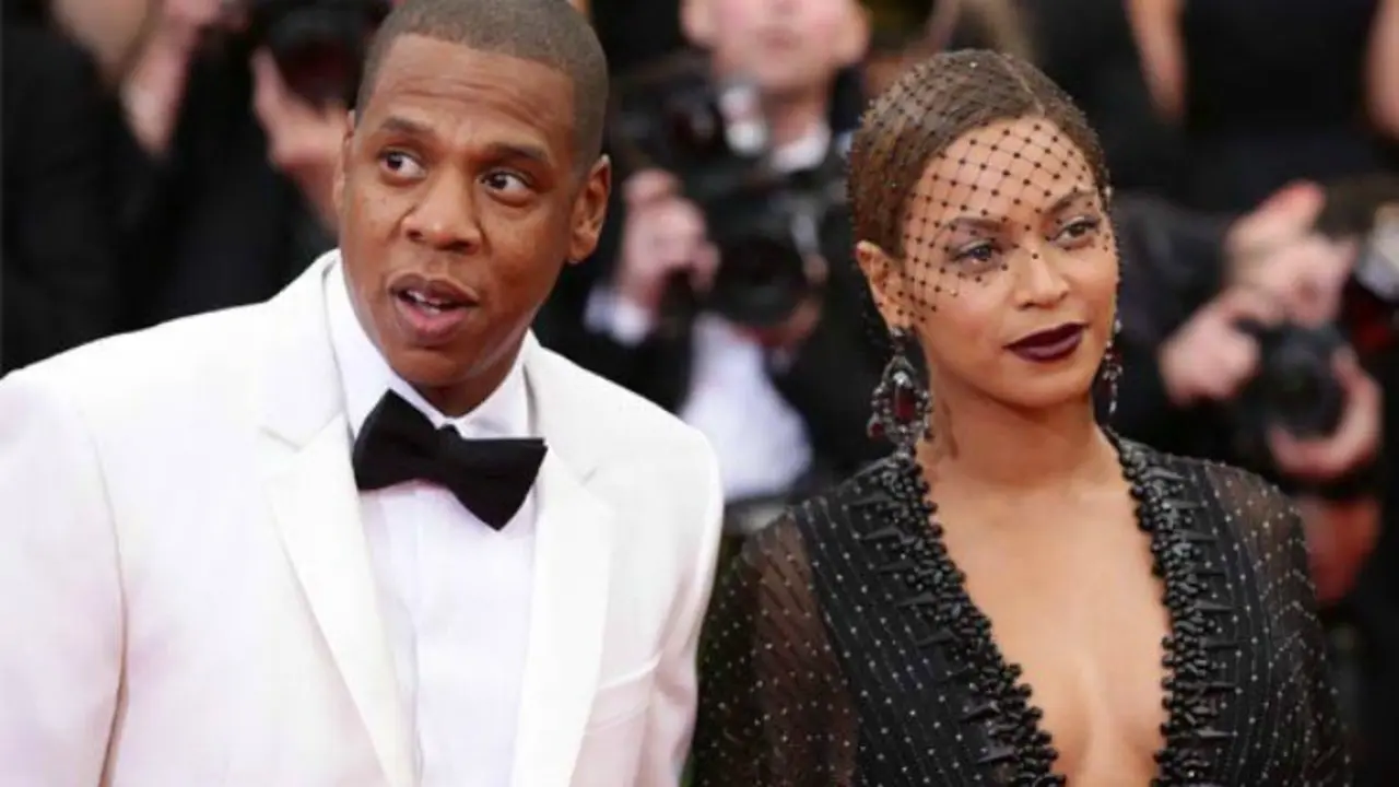 Jay-Z, rapero y Beyonc&eacute;, cantante. RR SS