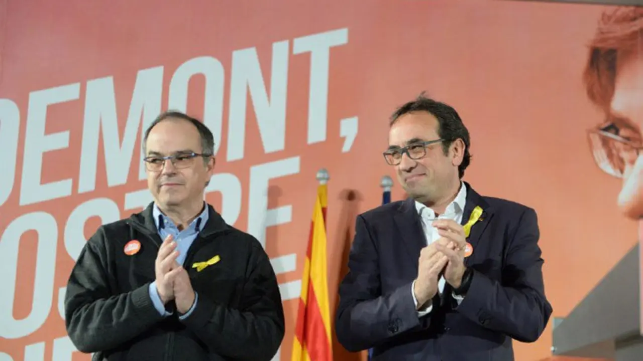 Jordi Turull y Josep Rull. / @JuntsXCat (Twitter)