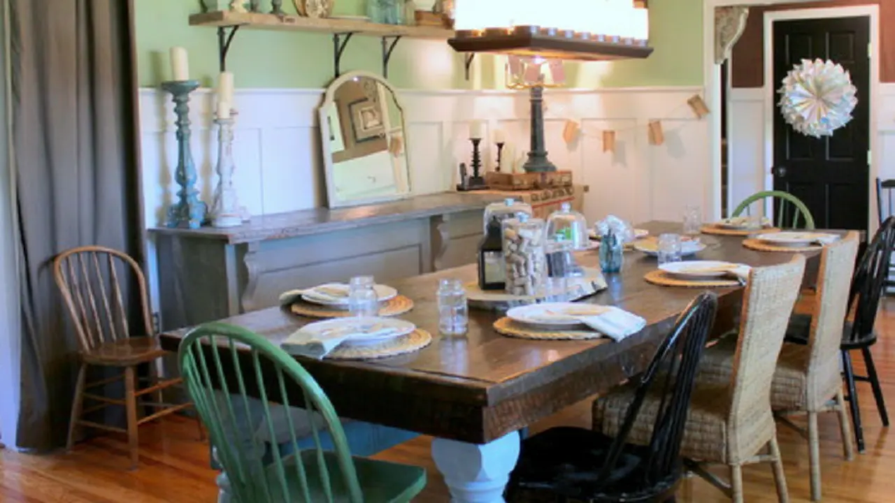 Casa de campo vintage. Houzz.