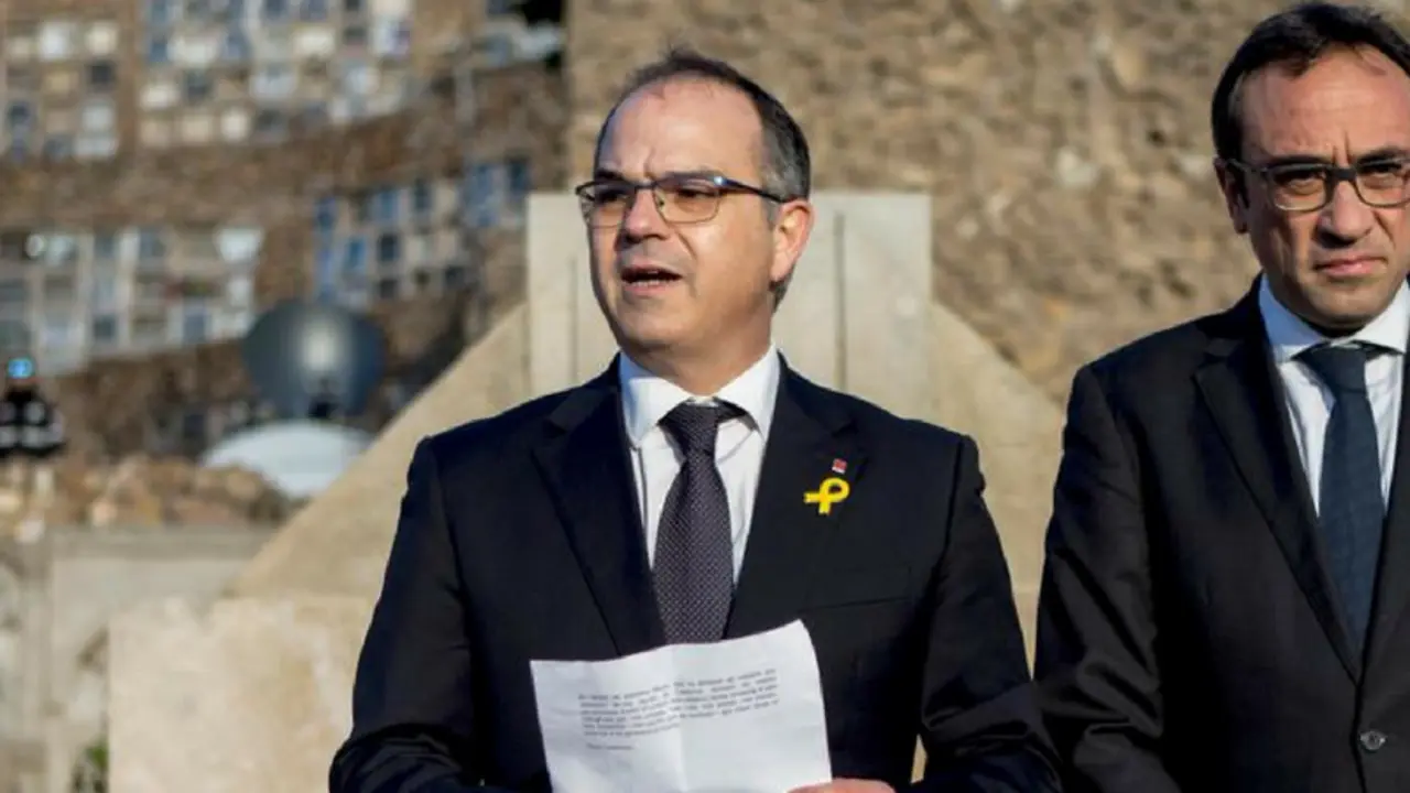 Jordi Turull y Josep Rull, diputados. RR SS.