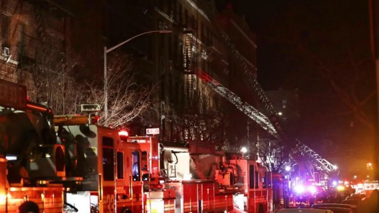 Incendio en Nueva York. Twitter