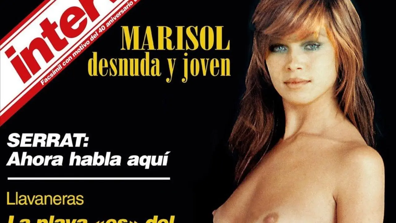 Detalle de la portada de Intervi&uacute; dedicada a la cantante Marisol.