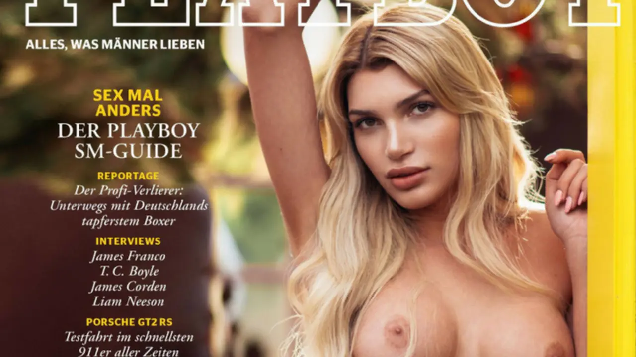 Giuliana Farfalla, modelo. Playboy.