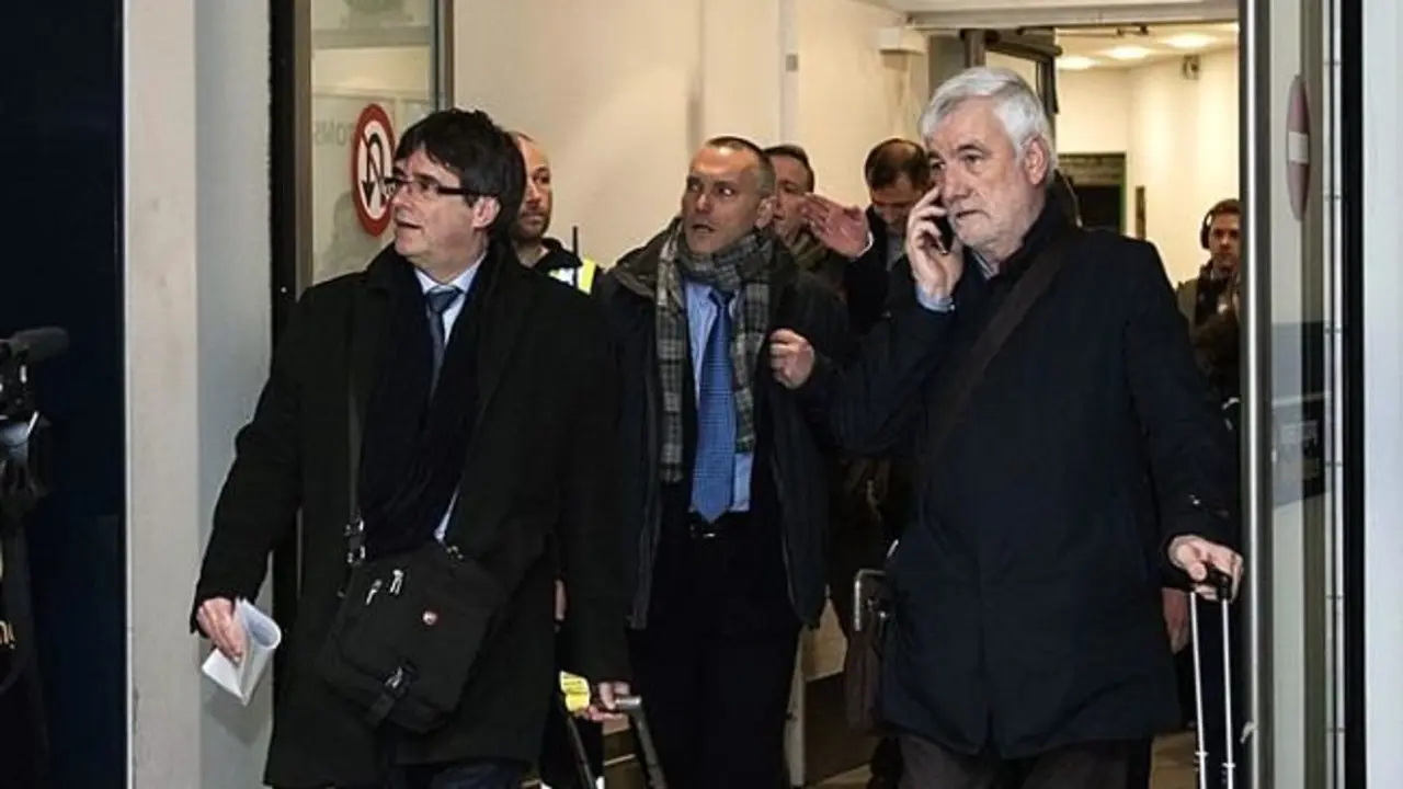 Carles Puigdemont, de viaje a Dinamarca. / Twitter