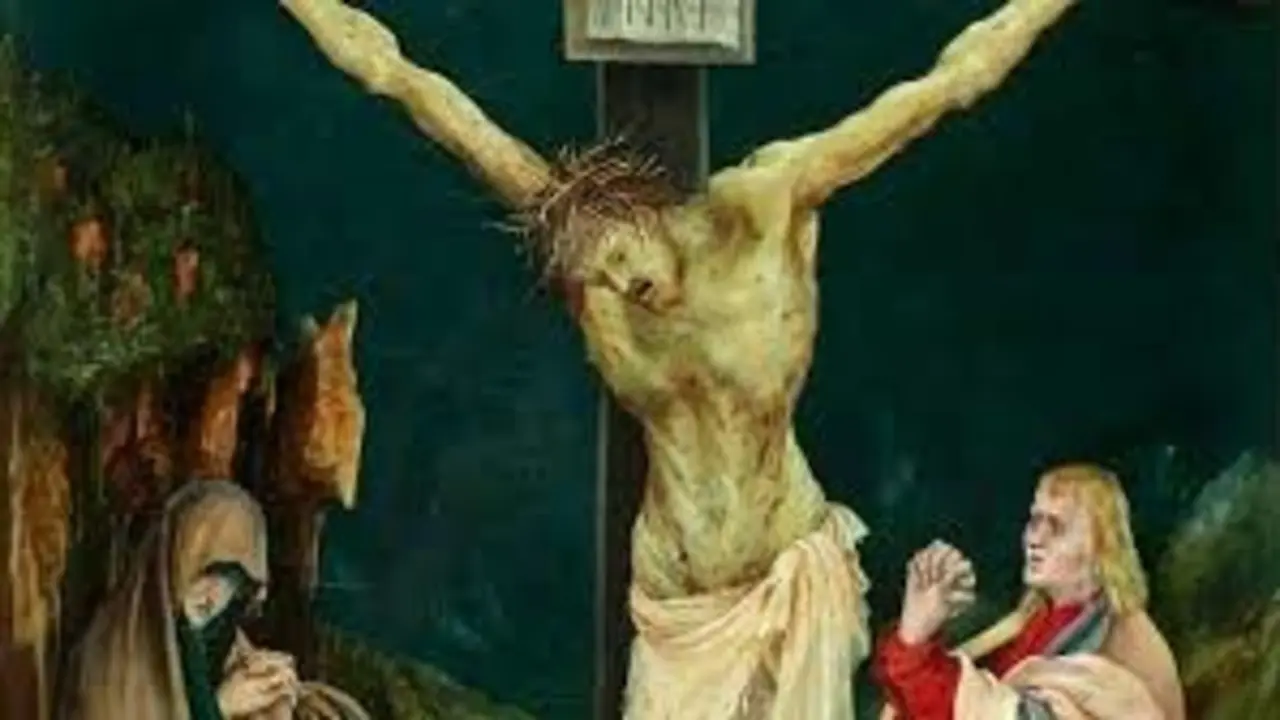 Crucifixi&oacute;n de Gr&uuml;newald
