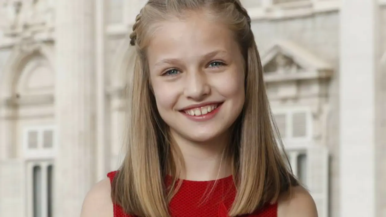 Leonor de Borb&oacute;n, princesa de Asturias. Casa Real.