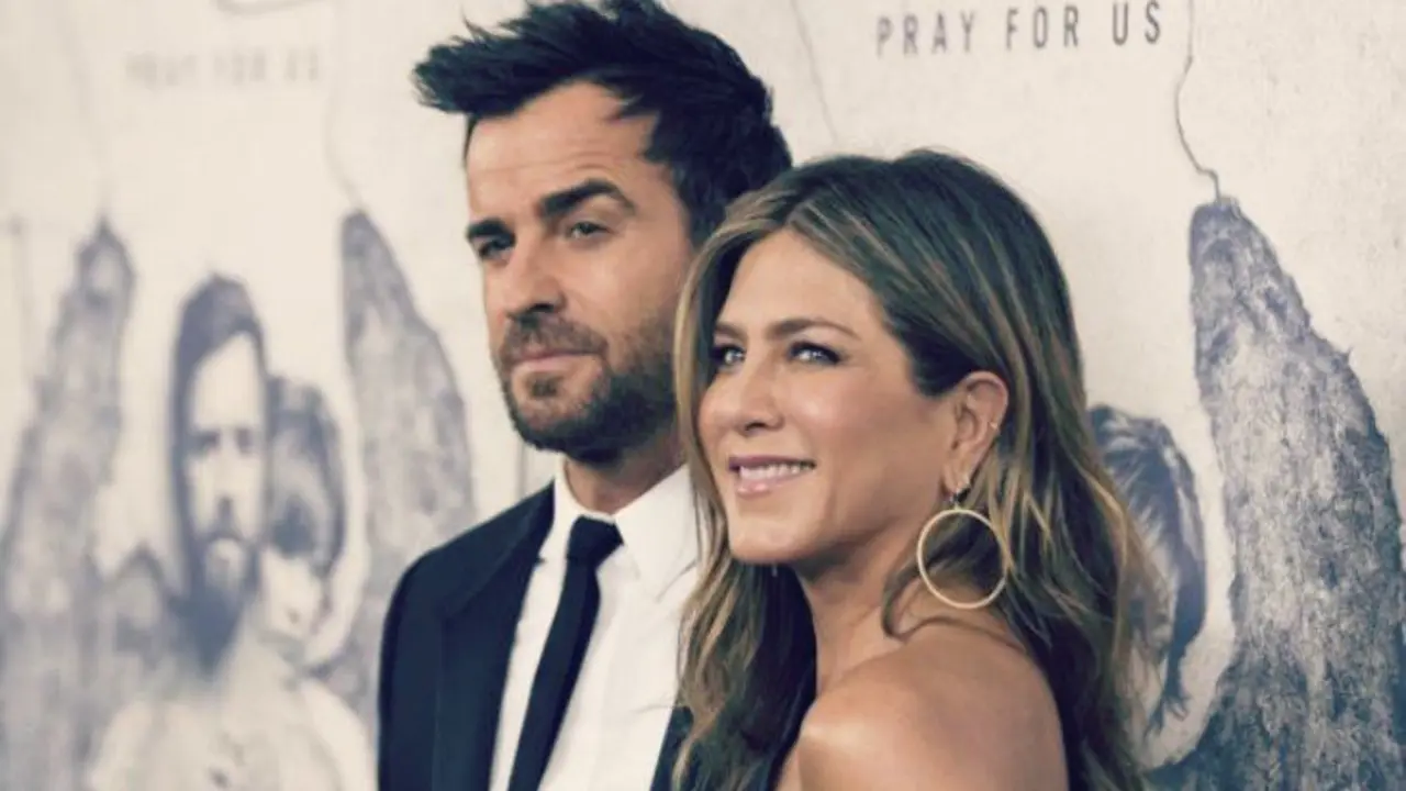 Justin Theroux, actor; Jennifer Aniston, actriz. RR SS