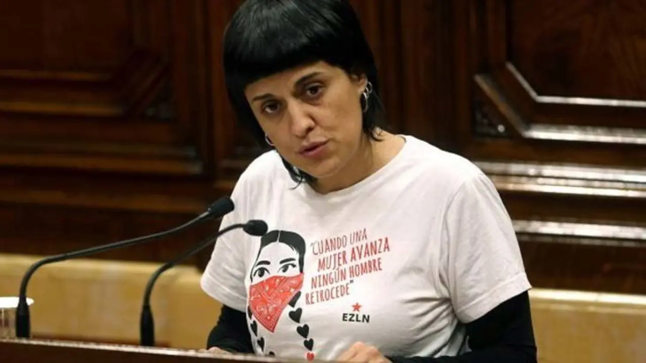 Anna Gabriel (CUP)./ bretagne-info.org