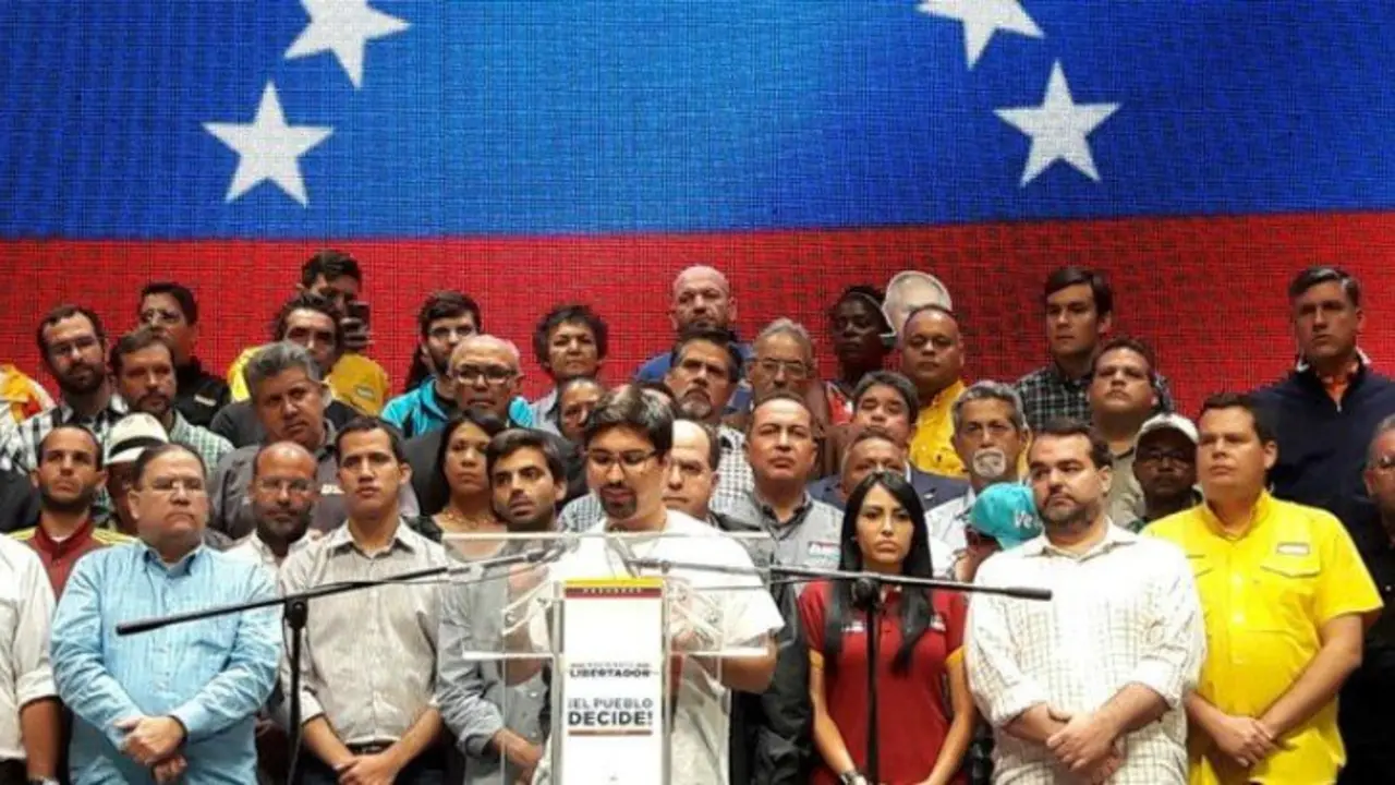 Dirigentes de la oposici&oacute;n venezolana. La Prensa