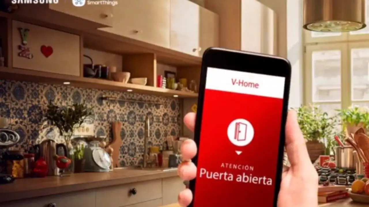V-Home de Vodafone y Samsung. / Twitter