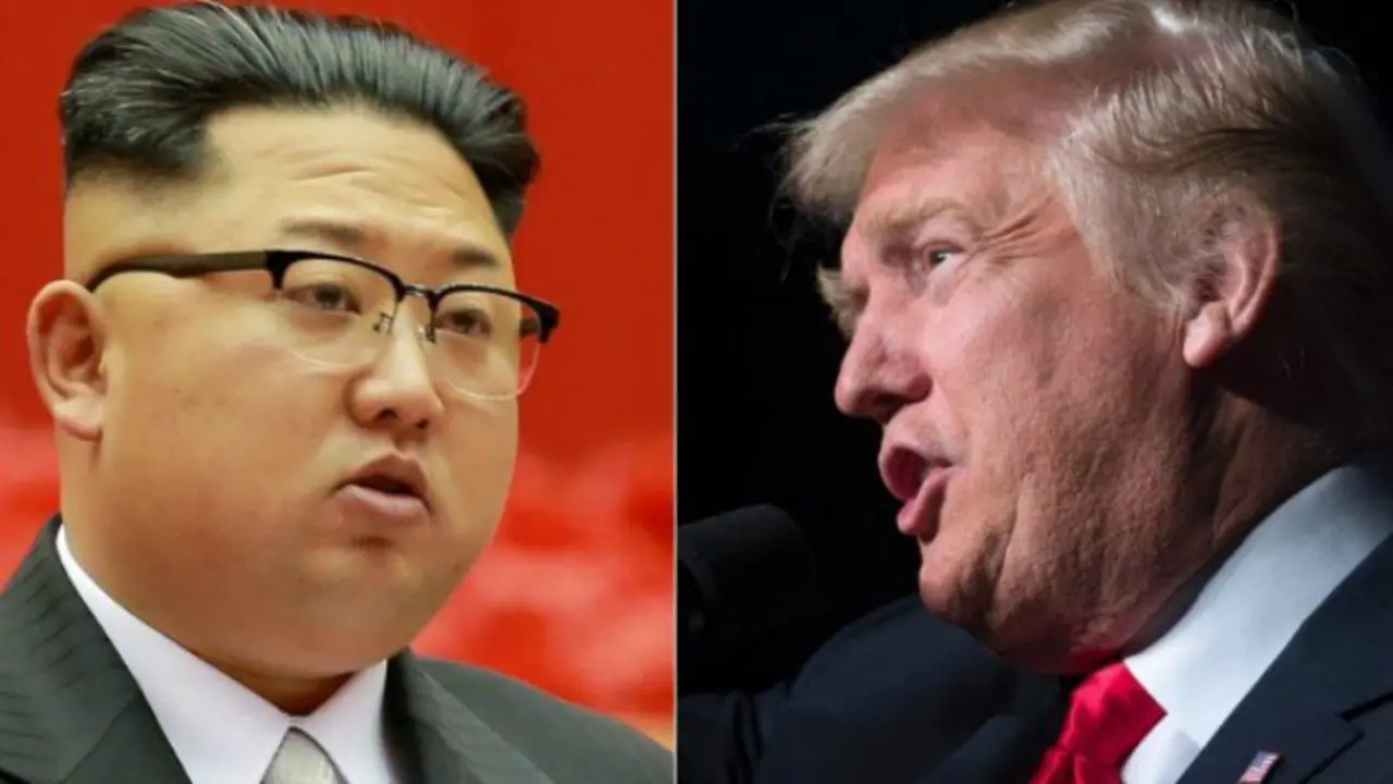 Kim Jong-un, l&iacute;der supremo de Corea del Norte, y Donald Trump, presidente de Estados Unidos. / RR SS