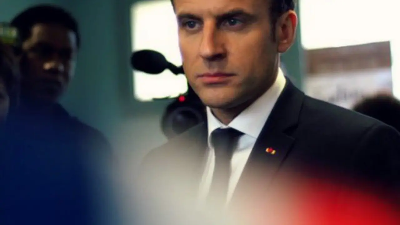 Emmanuel Macron, presidente de Francia. / Twitter @valerieboyer13