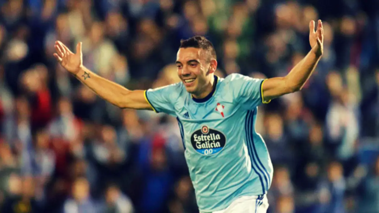 Iago Aspas, futbolista. RR SS.