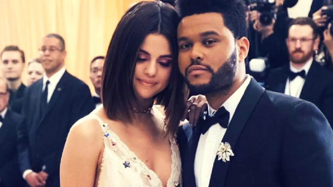 Selena Gomez, cantante y actriz; y The Weeknd, cantante. Instagram.