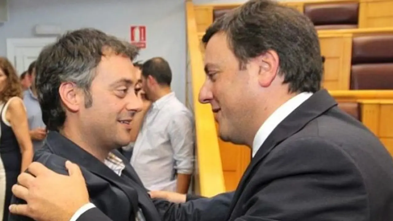 Xulio Ferreiro y Valentín González Formoso.